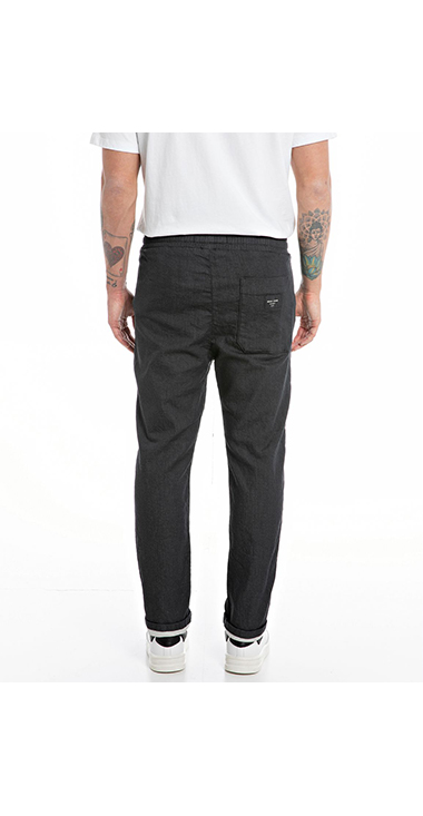 Sartoriale ストレッチフリースデニムパンツ 詳細画像